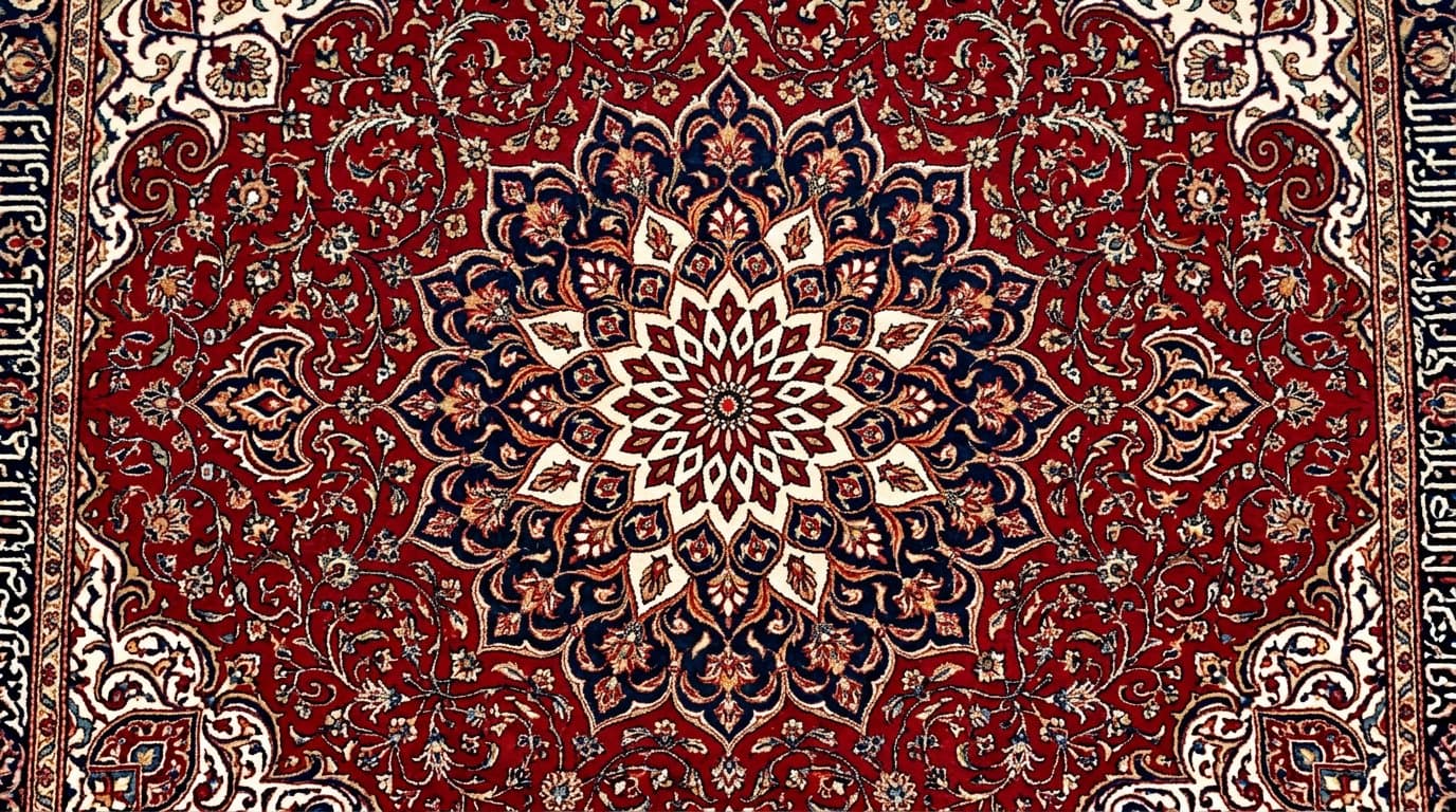 قالیچه لچک‌ترنج — اثر حسین احمدی